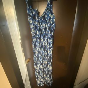 Chaps blue maxi dress size 24 women’s